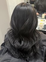 マーシュ(marshu) 艶髪ダークグレー