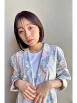 ブラウヘアアンドケア(care)&nbsp;艶々な暗髪カラー