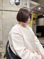 シリー(Silly)&nbsp;ミニボブレイヤー×ラズベリーチョコレートブラウン