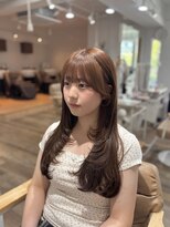シュシュバイジャガラ 千葉駅北口店(chou chou byJAGARA)&nbsp;流れるお顔周りカット×レイヤーカット【chouchou千葉】