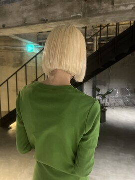 ルク(ruq.) ハイトーンボブ