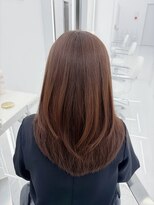 コア プラス 立川(COA PLUS)&nbsp;透明感カラー髪質改善ダブルカラー韓国レイヤーカット前髪顔周り