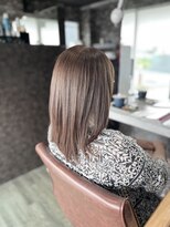 ヘアデザイナーズサロン 三嶋&nbsp;透明感グレージュ&髪質改善で朝ラクのサラサラをGET
