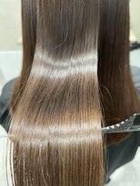 ザボヘアーデザイン(ZABO hair design) 艶髪カラー×ロング