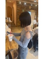 ベベ バイ モップス(be'be' by MOPS) 縮毛矯正×タッセルボブ