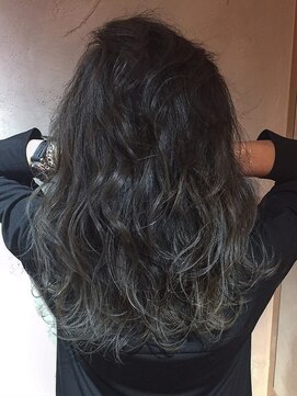 オーブ ヘアー アーチ 赤羽店(AUBE HAIR arch by EEM) ブルージュグラデーションの外国人風ヘア♪