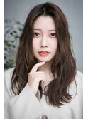 【抜け感ゆるふわHair】大人可愛いウェーブ　アッシュブラウン