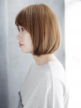 ナル 白山神社参道通り店(nalu) ツヤ感ワンカールボブ