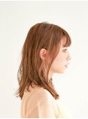 オフィスヘア/エアリーミディ/ショートパーマ/新宿