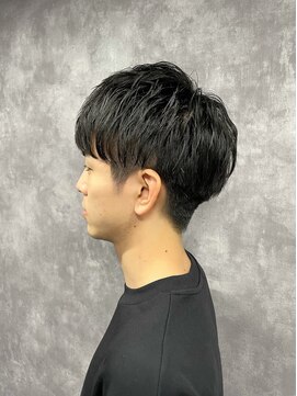 ナナシ(nanac) 絶壁補正、骨格補正マッシュショート