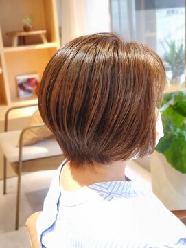 アンベント(unbent) まとまりのいいショートボブ