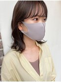 顔まわりのレイヤースタイル