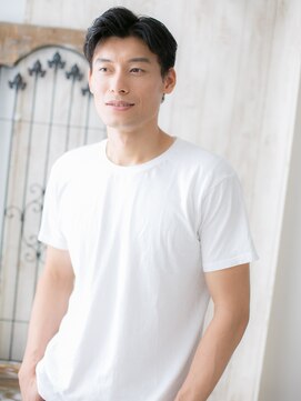 モッズヘアメン 札幌月寒店(mod's hair men) ≪mod's men≫爽やか♪ワイルド七三アップバングショートc