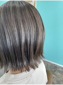 ハイライト×グレージュ