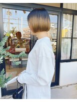 フルール(hair place Fleur) 切りっぱなしボブ