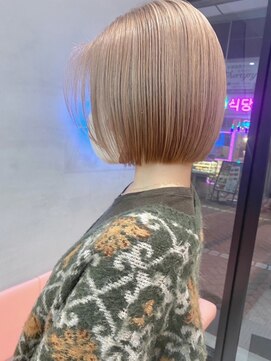 ロンドポレール 北千住(Lond polaire) ボブ×シルキーベージュ