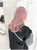 【ペールカラー】褪色までずっと可愛いピンク★