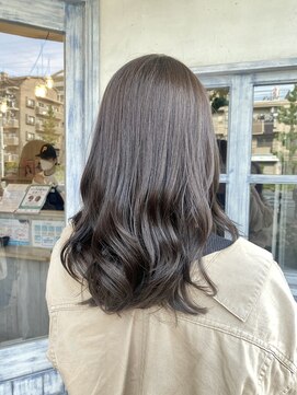 エイミーバイアフロート(amie  by afloat) 透け感◎アッシュベージュ