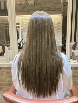 クロワ(croix) 酸性ストレート＋髪質改善トリートメント