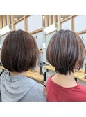 魔法の縮毛矯正【ケアルーガ】+髪質改善トリートメント◎多賀城