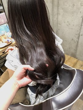髪質改善ヘアエステ フランネル 経堂(Flannel) プレミアムカラーエステ ラベンダーピンク