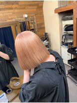 ヘアーサロン ミル(hair salon MiL) 【MiL】#パステルオレンジ #ペールオレンジ