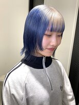 イト(ito.) white × blue roots