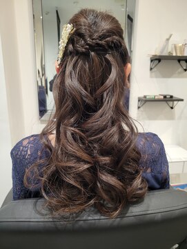 パムス(pams) ハーフアップ