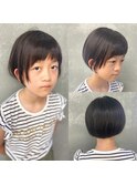 ぱつッとミニボブ～Kids ver.