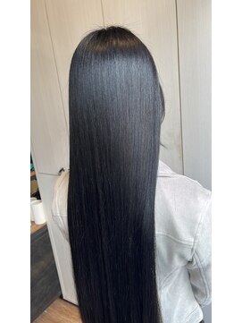 マーク 蕨西口(Marc) サラツヤ黒髪！髪質改善ストレート