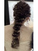 ロング編み下ろし