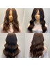 【Jrスタイリスト指定】ダウンカールセット￥1100