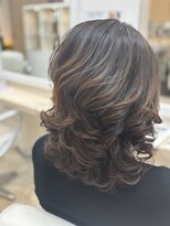 ユニティ 戸塚店&nbsp;ミディアムパーマスタイル【戸塚/髪質改善/白髪予防】