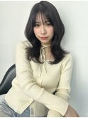 【宮川】"くびれレイヤーカット" ラベンダーカラー