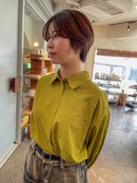 ムク(MUKU)&nbsp;前髪下ろしハンサムショート