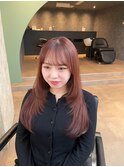 アッシュグレーボブ ヘアアレンジプードルパーマロングヘア