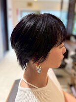 ヘアリゾート粋 ティガ 池袋店(tiga)&nbsp;ショートカット/黒髪/艶髪