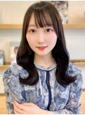 ロングレイヤーカットミディアムレイヤー20代30代40代