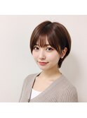 ナチュラルマッシュショート