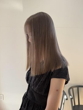 ヒュー(HUE) ベージュ/ダブルカラー