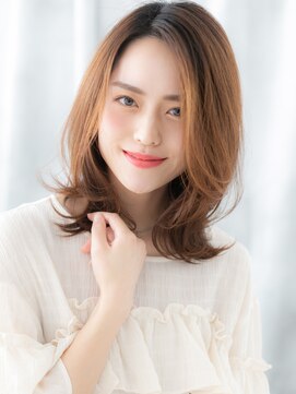 ドクターズサロン LAB 小山店 髪質改善ハイライトくびレイヤー外ハネロブr小山20代30代40代