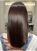 ★髪質改善/チョコレートブラウン/ココアグレージュ/艶髪/美髪