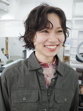 ワク(WAKU) 【WAKU】ショート/デザインパーマ/ゆるふわ