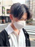センターパート/ニュアンスパーマ/ダウンパーマ/men's