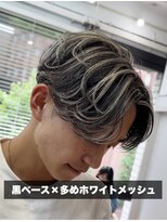 ジュイル シブヤ(JEWIL SHIBUYA)&nbsp;黒ベース、ホワイトメッシュ