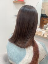 シアアルン 新小岩店(SHEER alun) ◆髪質改善縮毛矯正で朝ラク切りっぱなしロブに【新小岩】