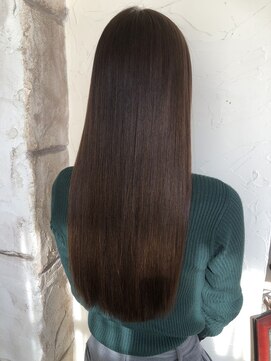 オートゥール(hair room Auteur) ナチュラルストレート艶髪透明感