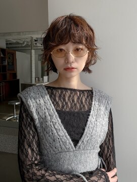 トゥ(TOE) レイヤーカット × ボブパーマ