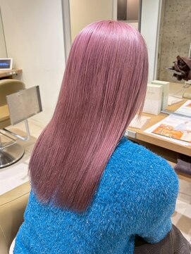アース 高円寺店(HAIR & MAKE EARTH) ペールピンク