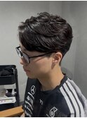 ショートフェザーパーマ